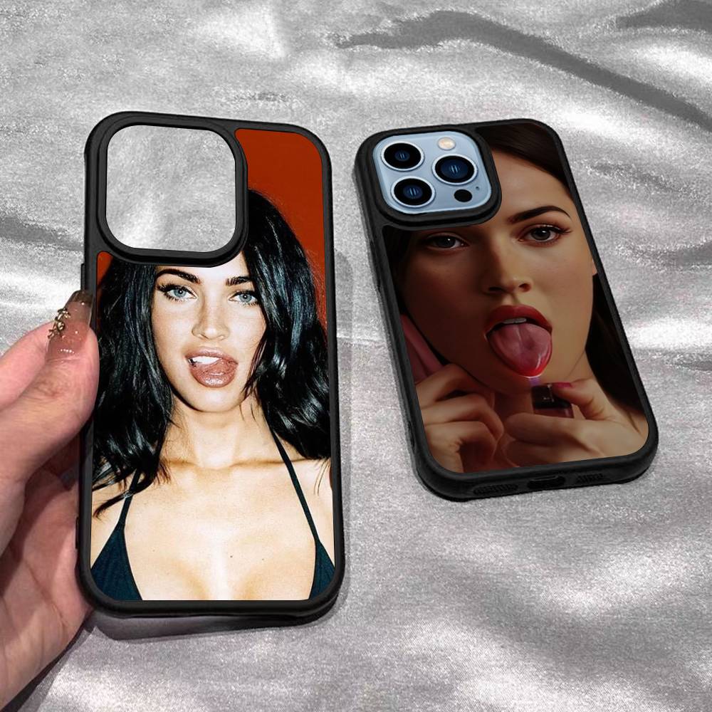 Чехол для телефона Jennifer's Body Меган Фокс Черный Силиконовый Жесткий Пластик Для Iphone 17 Air 16 15 14 13 12 11 Pro Max PC+TPU Чехол