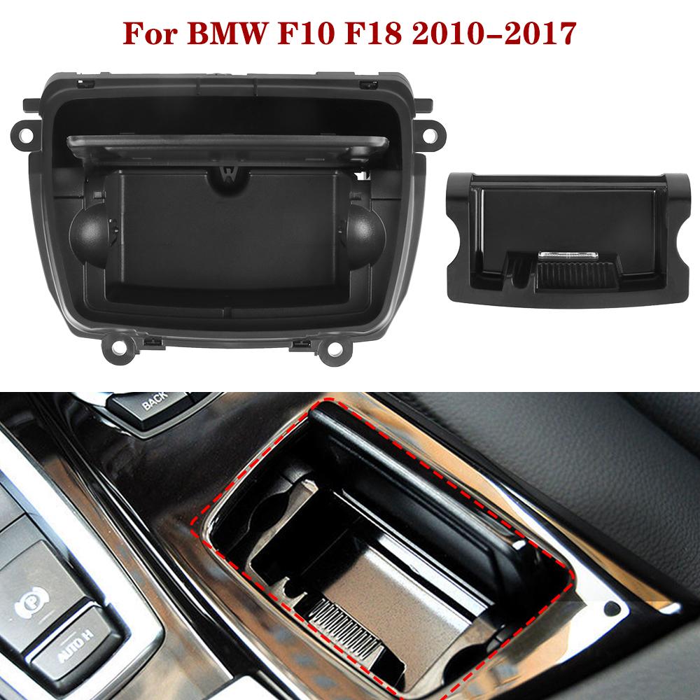 Для BMW 5 Серии F10 F18 2010-2017 Пепельница для сигарет в пепельницу на центральной консоли автомобиля Автомобильные аксессуары для интерьера ABS PC