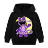 Kids 3D Hoodie Smiling Critters Pullover Children Sweater
