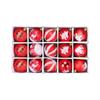 15 Christmas Balls  Christmas Tree Decoration Ornaments For Christmas Tree Holiday Wreath Garland Decoration Ornaments, Red And Gold, 6cm