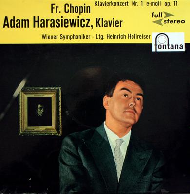 LP Пластинка ФРЕДЕРИК ШОПЕН – АДАМ ХАРАСЕВИЧ - Концерт для фортепиано №. 1 Ми минор Op. 11 875012CY Фонтан Нидерланды Классический Б/У