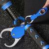 Lunari Fish Grip Fish Catcher with Fish Measuring Convenient Fish Blue Non-Slip Carabiner, Grabber, Tool, Grab, (Blue)