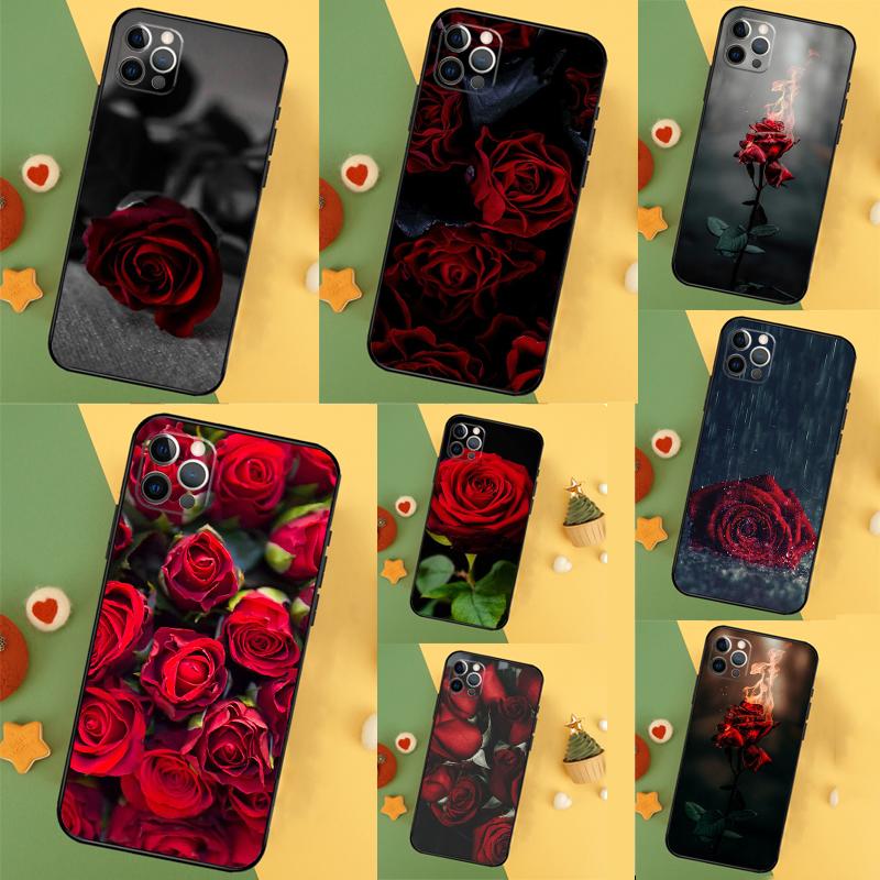Чехол-цветок Красная Роза для Honor Magic 8 5 6 7 Lite Honor 200 400 Pro 50 70 90 X9d X9b X9c X9a X8c X8b Win RT