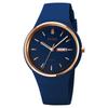 SKMEI Arm Analog Day of the High School Dark Blue Watch for Women Women's Watch, Waterproof, Sports, Silicone, Cute, Student, Simple, Watch, Women's