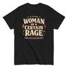 Woman of a Certain Rage Boxy Tee Men's T-Shirt, Feminist Women's Rights Gift, Empowered Feminine Rage Graphic Tee Shirt