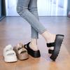 New Chinese Slippers Women's Summer Outer Wear 2025 New Summer Fashion Versatile Skirt Thick Bottom Beautiful Cool Slippers