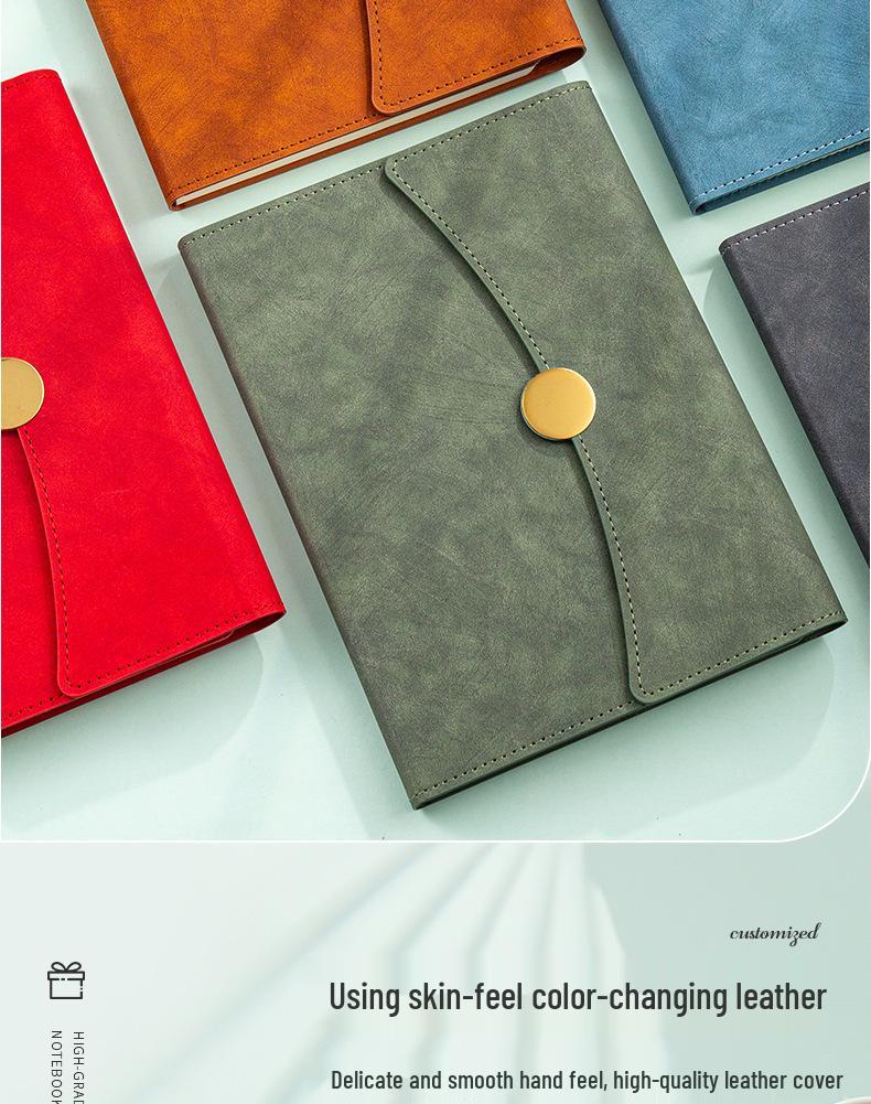 A5 Tri-fold Business Notebook Gift Box Set - Premium Company & School Gift with Logo