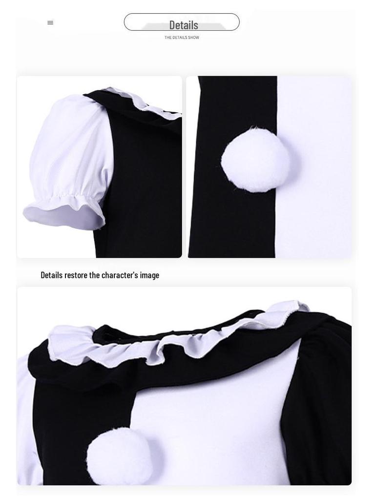 Halloween Horror Clown Costume for Cosplay & Stage Performance