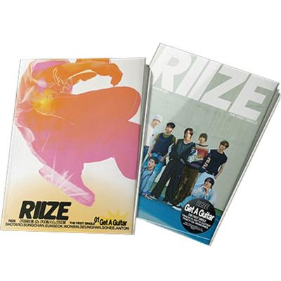 RIIZE 1-й сингл-альбом Get A Guitar + 2 типа обложек + CD-R + буклет + случайная доставка сложенный постер + случайная доставка набор фотокарточек