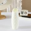 Imitation Ceramic Plastic Vase Budget-friendly Decorative Plastic White Vase Flower Arrangement Decoration