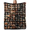 TF2 Achievements Throw Blanket Travel Size Cozy Blanket for Plane Train