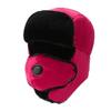 Warm Beanie Russian Caps Plush Earflap Pilot Caps Outdoors Winter Hat  for Men Women