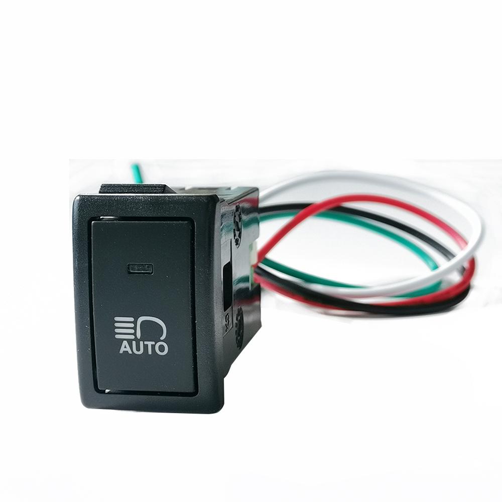 1PC Retrofit LED DRL Fog Lamp Fan Radar Front Diff Lock Power On Off Spotlight Radar Switch For Suzuki JIMNY LANDY 2007-2015