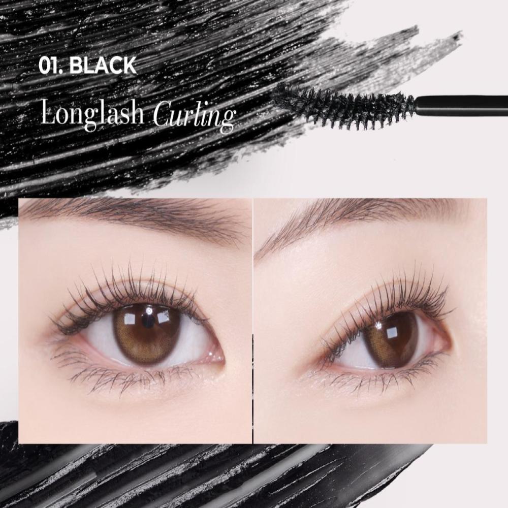 Mude . Тушь для ресниц Inspire Curling 8 мл (Длинные ресницы/Объем)