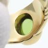 Used BVLGARI Ring EU#49.5 K18 yellow gold 8.5g Yellow Gold green jewelry
