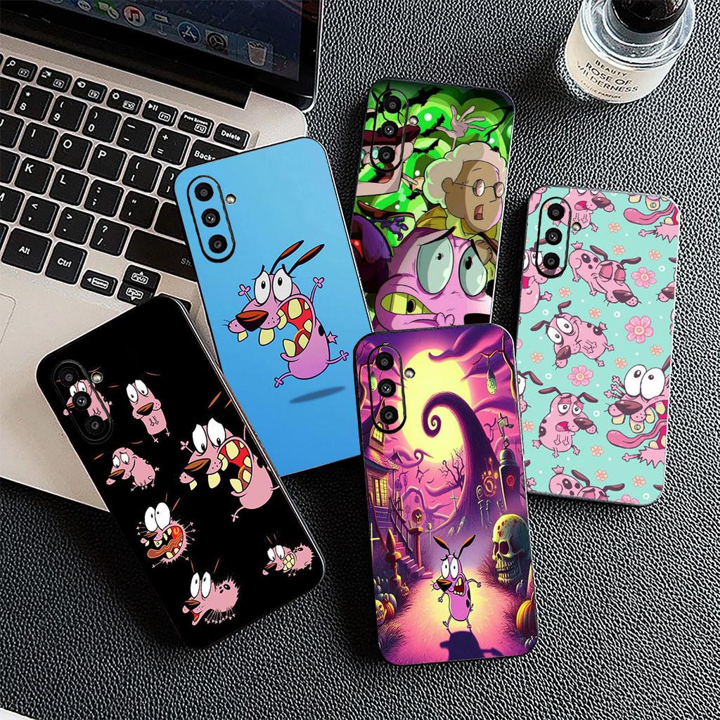 Чехол-постер C-Смелый пес C-Трусливая корова для Xiaomi Redmi Note 14 13 Pro Plus ProPlus 14C A3 Pro+ 14Pro 5G Чехол для телефона