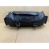 Tool Bag Motorcycle Leather Pouch Goat Strap Buckle Closure Roll Saddle Luggage