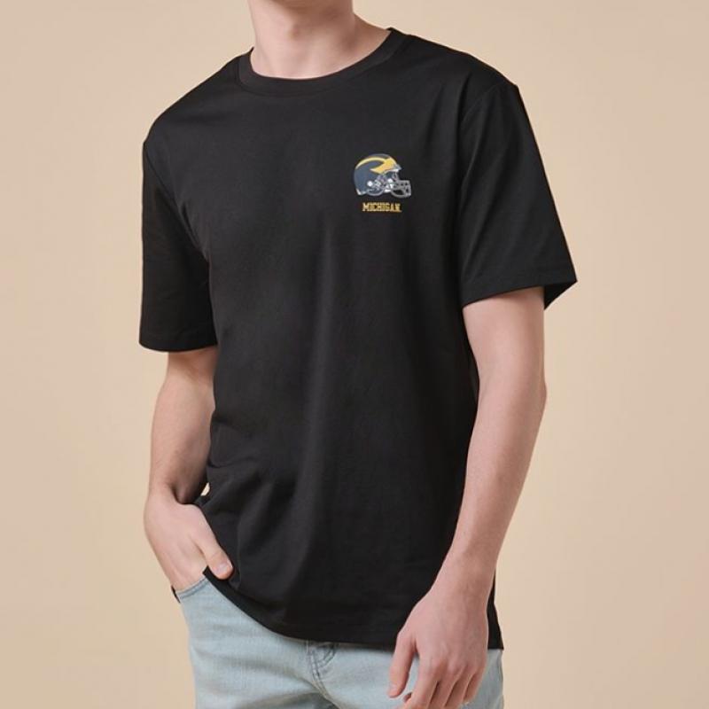 Michigan Men S caSual ShorT Sleeve T ShirT SeT 4