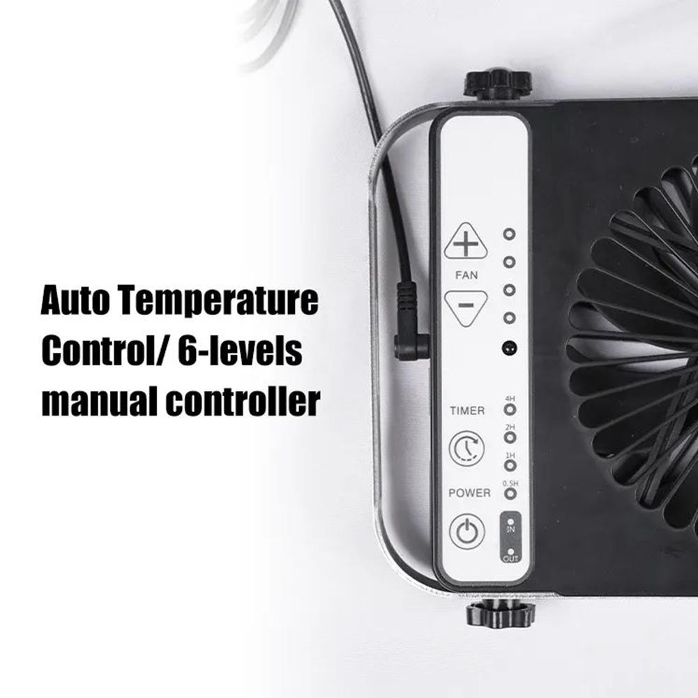 Бесшумный вентилятор на крыше, США, 12 В постоянного тока, 140 мм, рассеивание тепла отработавших газов, двойной реверсивный вентилятор на крыше автомобиля, для автодома