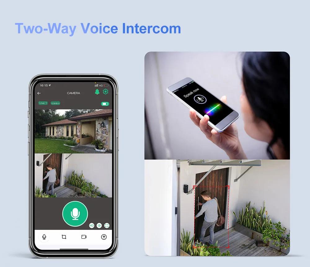 LS VISION 8MP 20X Optical Zoom 4G Solar Camera Dual Screen Wireless Outdoor 4K WiFi PTZ Human Auto Tracking Surveillance Cameras