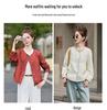 Women's Short Fashion Coat 2025 - Spring & Autumn, Loose Fit, Casual, Small Size, Ideal for Middle-Aged Moms