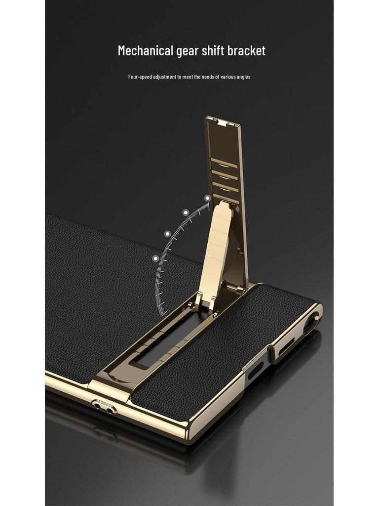 Чехол и держатель для телефона Samsung S24/S25 из ультра-гальванизированной кожи
