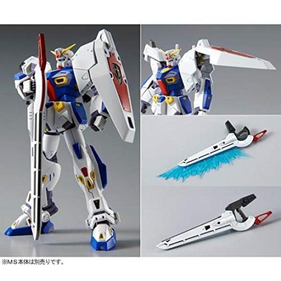 Bandai SPIRITS MG 1/100 Gundam F90 Mission Pack D-Type & G-Type Plastic Model Kit Hobby Exclusive