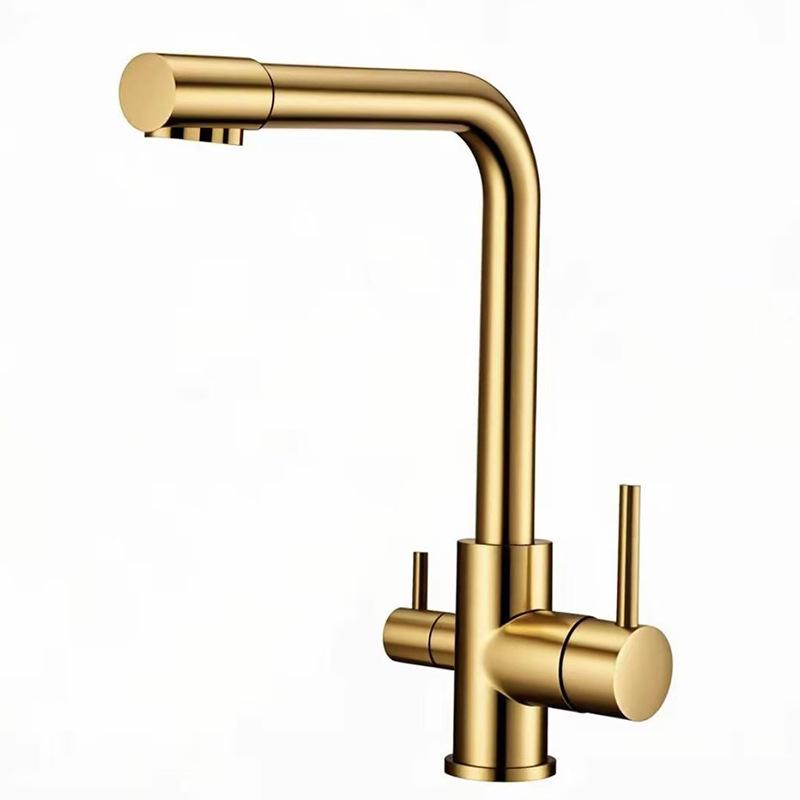 Вращающийся кран-очиститель воды «три в одном» для кухонной мойки