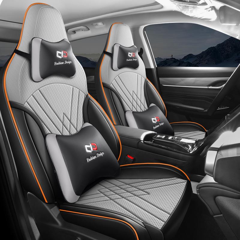 Новая модель Подушка на сиденье автомобиля из натуральной кожи для Dongfeng Fengshen L7 - Универсальная посадка для четырех сезонов