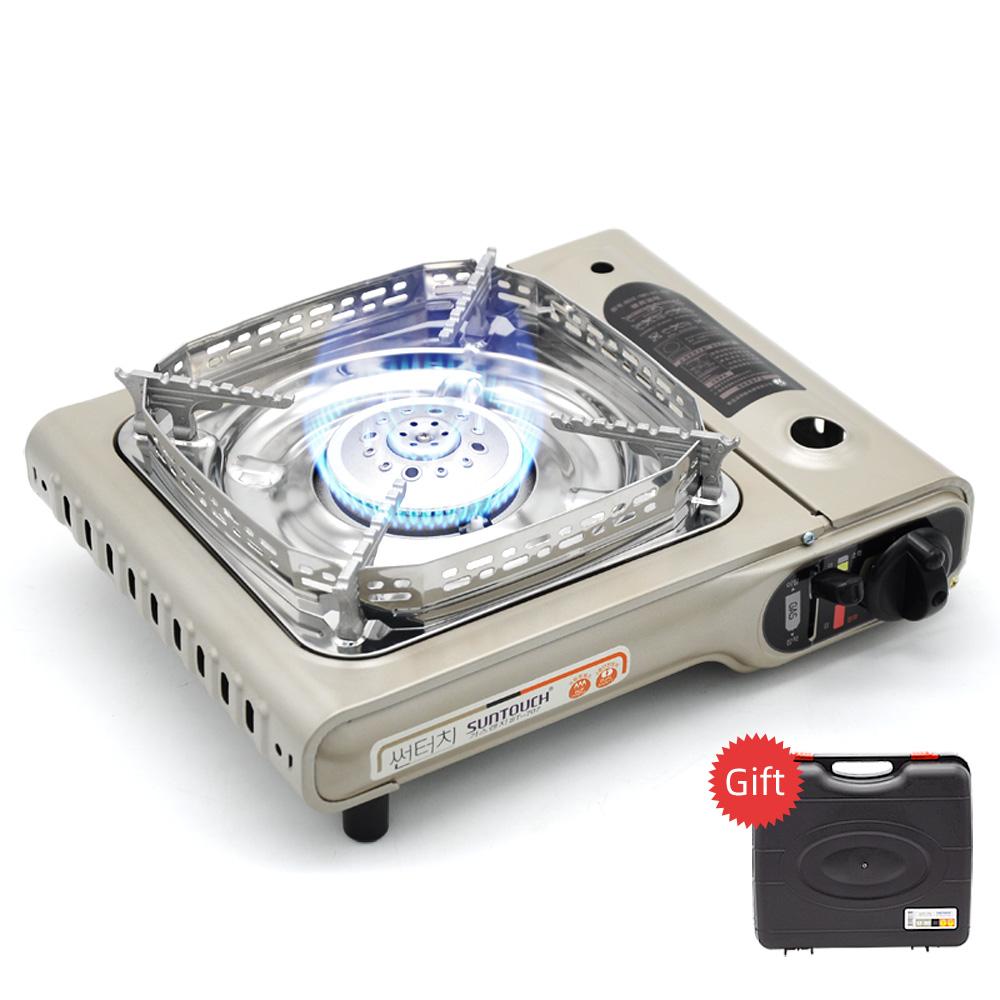 Кемпинговая плита-нагреватель, маленькая кассетная плита с одной горелкой, портативная кухонная печь, газовая плита для внутреннего и наружного кемпинга