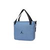 Jordan 18L Large Capacity Classic Logo Cotton Shoulder Tote Bag Unisex bags Denim-Blue JD2613226GS-002