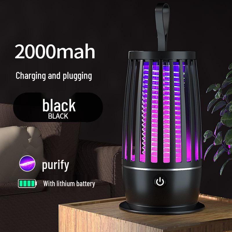 Умный светодиодный уничтожитель комаров: Настенный, с USB-подзарядкой, отпугиватель электрическим током