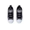 Converse Chuck Taylor All Star Удобные Универсальные Мид-топ Детские Холщовые Кроссовки Детские Кроссовки Серый Черный A09340C