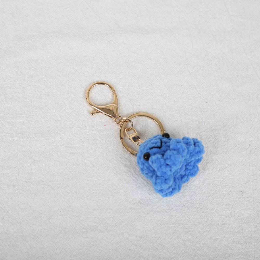 Cartoon Crochet Octopus Keychain Animal Doll Octopus Pendant Knitting Keychain Friends Gift