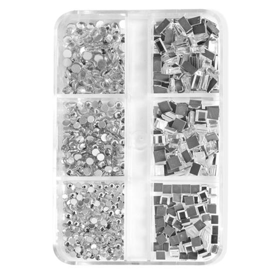 Изысканные блестящие стразы для ногтей DIY Craft Nail Beauty