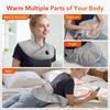 Electric Heating Shoulder Neck Pad Cervical Wrap Three Gear Thermal Compress Pads Shawl Warm Back Relax Tool for Office Home