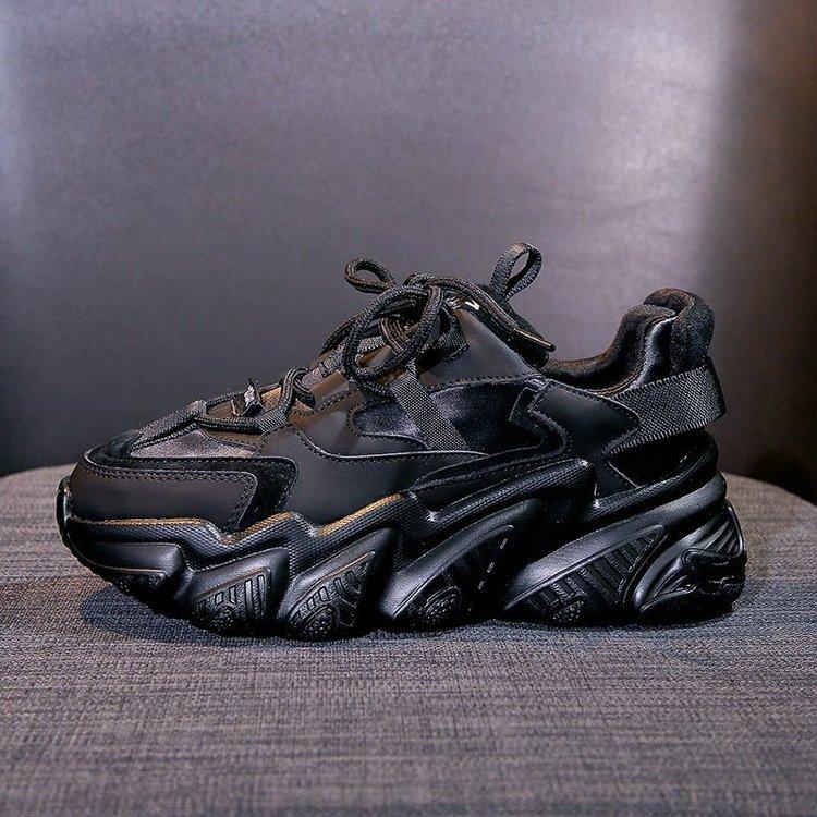 Мода 2024 года, белые женские туфли, новые массивные кроссовки для женщин, белые вулканизированные туфли на шнуровке, повседневная модная обувь для пап, кроссовки на платформе