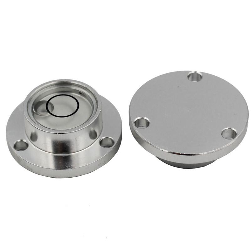 Высокоточный пузырьковый уровень Маленький уровень «бычий глаз» Металлический круглый уровень Мини-переносные горизонтальные бусины