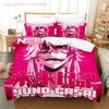 Yuno Gasai Mirai Nikki Комплект постельного белья Single Twin Full Queen King Size Комплект постельного белья Aldult Boys Bedroom Duvetcover Sets Anime Bed