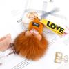 Fashion Beauty For Lady Lovely Girl Bag Pendant Plush Doll Car Key Chain Pendant