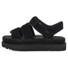 Черные женские кроссовки на платформе Goldenstar Strap 1137890-BLK