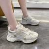 Кроссовки Daddy Shoes женские весенние студенческие ветрозащитная сетка дышащая мягкая подошва модные универсальные кроссовки
