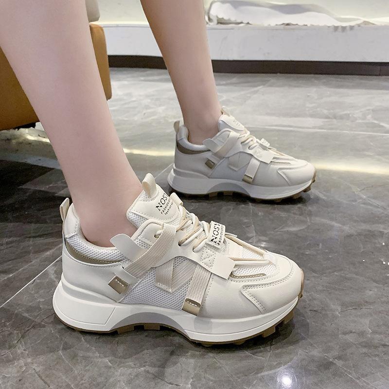 Кроссовки Daddy Shoes женские весенние студенческие ветрозащитная сетка дышащая мягкая подошва модные универсальные кроссовки