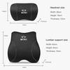 Memory Cotton Car Seat Headrest/Neck Lumbar Protection Cushion For Mini Cooper JCW Works R56 R50 F54 F55 F56 F57 F60 R52 R53 R55