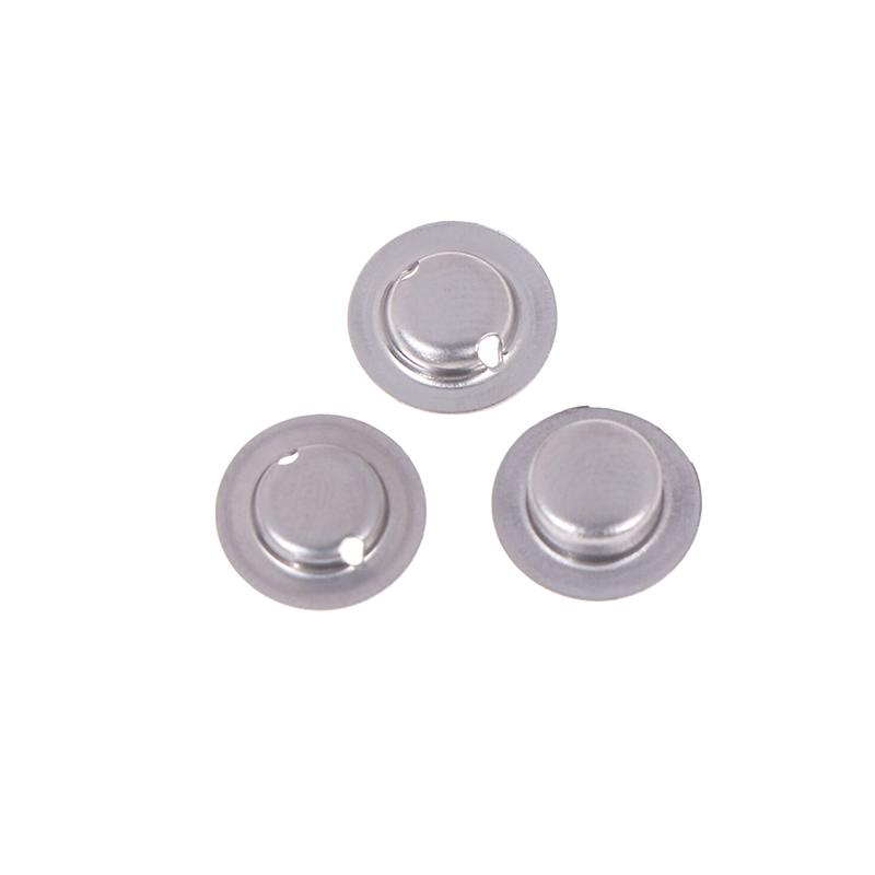 100 шт./лот 18650 Батарея Плоская головка для смены наконечника 18650 Литиевая батарея Положительный Точечная сварка Наконечник Аксессуары для батареи