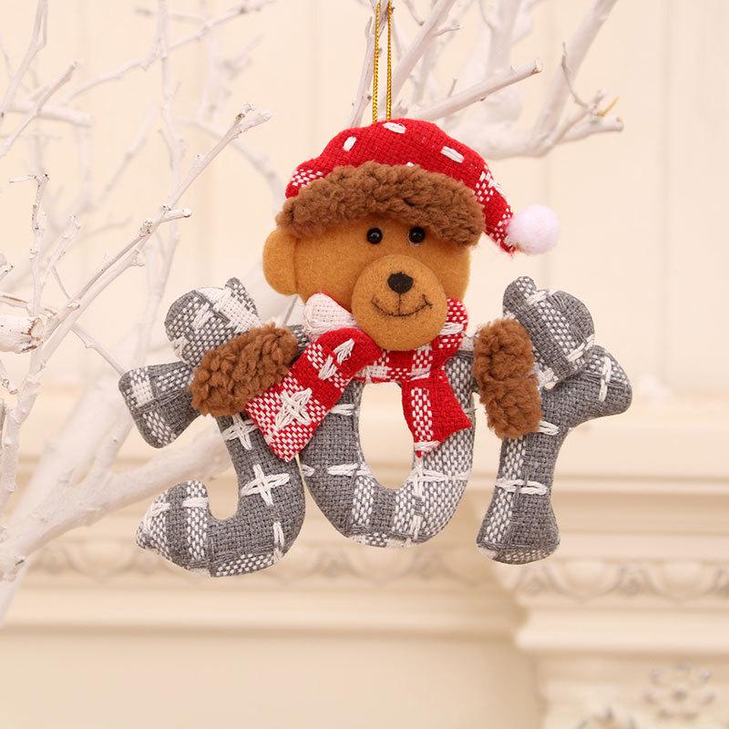 Christmas Ornament Dolls - Dancing Fabric Hanging Decorations & Gifts