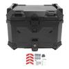 45L Motorcycle Top Box Universal Waterproof Rear Luggage Storage Tool Cases Trunk Tour Tail Box