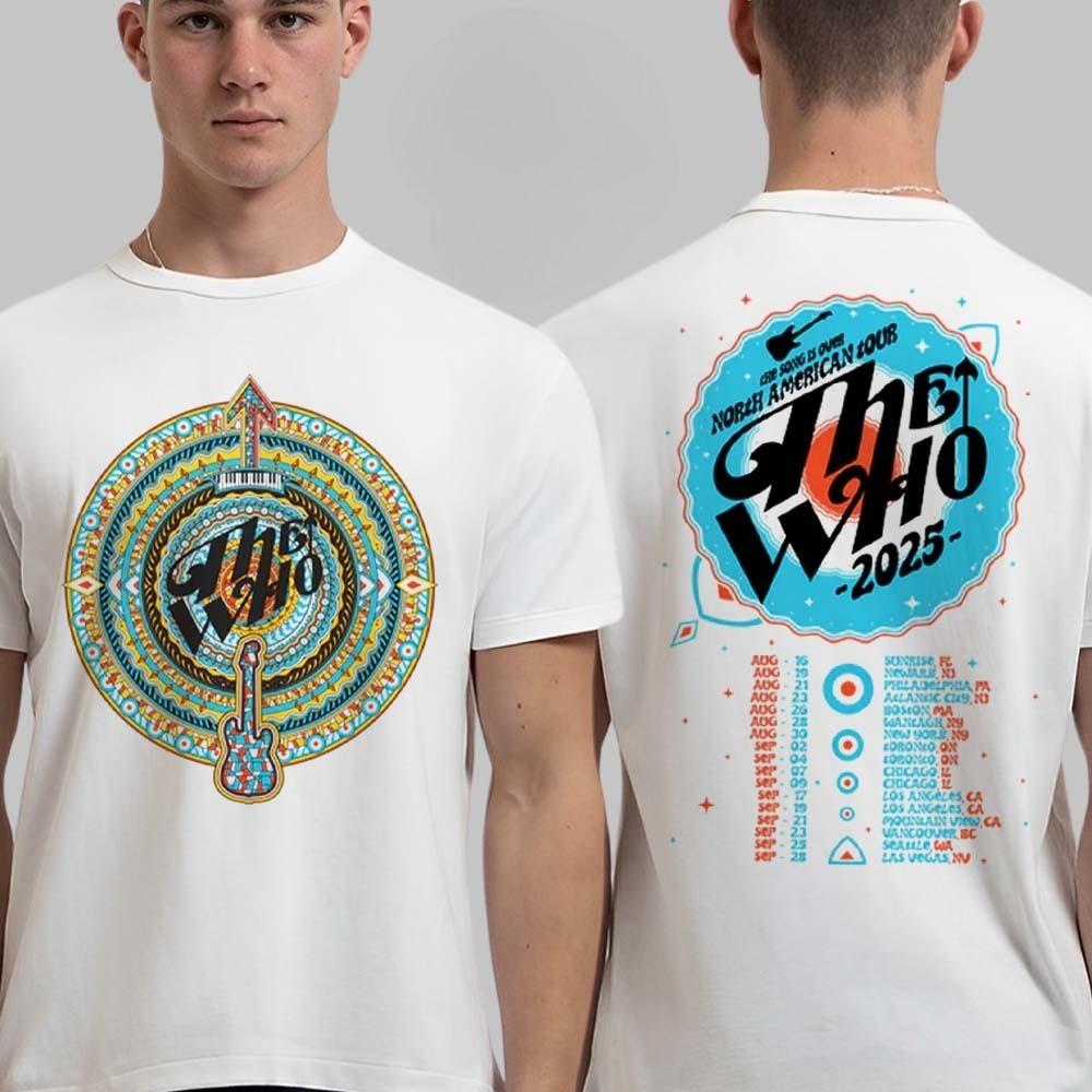 Rare The Who Vancouver British Columbia Canada 2025 Venue Tee At Rogers Arena on September 23 2025 Unisex T-Shirt