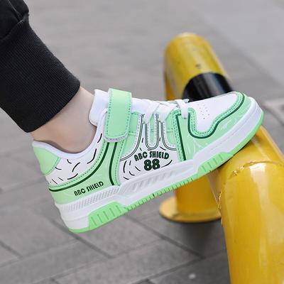 Longhong весенне-осенняя спортивная обувь для мальчиков среднего и старшего возраста, детская обувь для отдыха, красная обувь для девочек