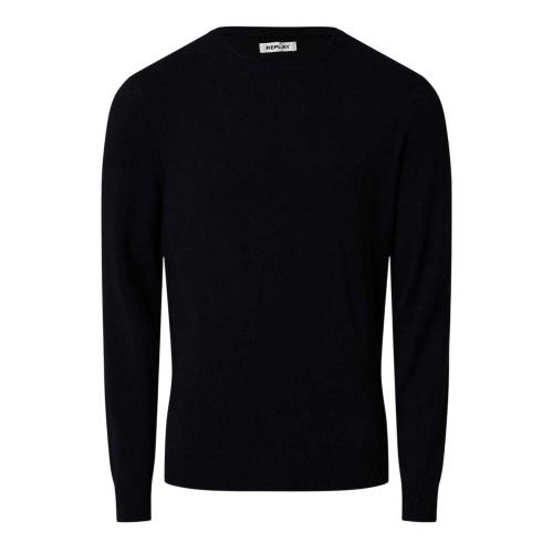 Replay Mens Cotton Blend Crew Neck Jumper